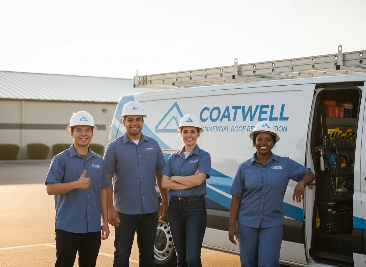 Commercial roof coating company in Newman, IL